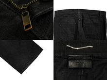 画像をギャラリービューアに読み込む, SAINT LAURENT サンローラン デニムパンツ ボトム 4b010240 ブラック 黒 コットン ポリウレタン 美品 中古 4b010240