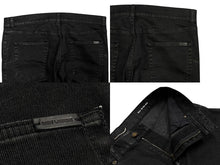 画像をギャラリービューアに読み込む, SAINT LAURENT サンローラン デニムパンツ ボトムス 622876 ブラック 黒 コットン レーヨン ポリウレタン 中古 4b010241