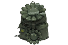 Load image into Gallery viewer, 極美品 PORTER x 村上隆 ポーター RUCKSACK リュック バックパック 381-08544 お花 ナイロンツイル セージグリーン 中古 4b010255