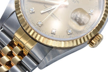 画像をギャラリービューアに読み込む, ROLEX ロレックス デイトジャスト 16233G 時計 S盤 コンビ イエローゴールド文字盤 美品 中古 4b010256