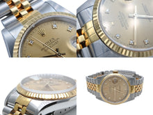 画像をギャラリービューアに読み込む, ROLEX ロレックス デイトジャスト 16233G 時計 S盤 コンビ イエローゴールド文字盤 美品 中古 4b010256