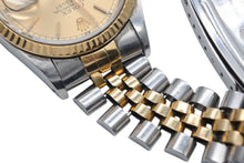 画像をギャラリービューアに読み込む, ROLEX ロレックス デイトジャスト 16233 時計 T盤 コンビ イエローゴールド文字盤 中古 4b010258