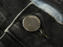 画像をギャラリービューアに読み込む, AMIRI アミリ スキニー デニムパンツ ブラック 黒 ブルー 青 コットン ポリエステル サイズ30 RN150712 良品 中古 4b010261