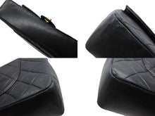 画像をギャラリービューアに読み込む, CHANEL シャネル マトラッセ25 Wフラップ Wチェーンショルダーバッグ 0番台 ラムスキン ココマーク ブラック ゴールド金具 美品 中古 4b010262