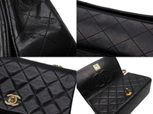画像をギャラリービューアに読み込む, 極美品 CHANEL シャネル フルフラップ ミニマトラッセ19 Sチェーンショルダーバッグ 1番台 ラムスキン ココマーク ゴールド金具 中古 4b010266