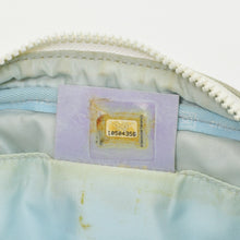 画像をギャラリービューアに読み込む, CHANEL シャネル ココマーク スポーツライン ミニショルダーバッグ ポーチ 10番台 レッド ホワイト ライトブルー キャンバス 良品 中古 4b010267