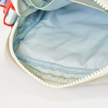 画像をギャラリービューアに読み込む, CHANEL シャネル ココマーク スポーツライン ミニショルダーバッグ ポーチ 10番台 レッド ホワイト ライトブルー キャンバス 良品 中古 4b010267