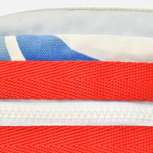 画像をギャラリービューアに読み込む, CHANEL シャネル ココマーク スポーツライン ミニショルダーバッグ ポーチ 10番台 レッド ホワイト ライトブルー キャンバス 良品 中古 4b010267