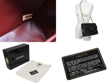 Load image into Gallery viewer, 極美品 CHANEL シャネル マトラッセ25 Wフラップ Wチェーンショルダーバッグ 14番台 ラムスキン シルバー金具 中古 4b010268