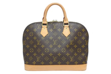 画像をギャラリービューアに読み込む, LOUIS VUITTON ルイ ヴィトン アルマPM ハンドバッグ M51130 モノグラム PVC ブラウン ゴールド金具 美品 中古 4b010273