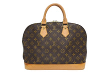 画像をギャラリービューアに読み込む, LOUIS VUITTON ルイ ヴィトン アルマPM ハンドバッグ M51130 モノグラム PVC ブラウン ゴールド金具 美品 中古 4b010275