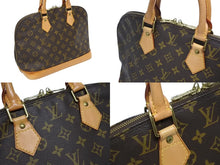 画像をギャラリービューアに読み込む, LOUIS VUITTON ルイ ヴィトン アルマPM ハンドバッグ M51130 モノグラム PVC ブラウン ゴールド金具 美品 中古 4b010275