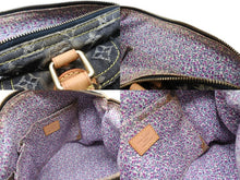 画像をギャラリービューアに読み込む, LOUIS VUITTON ルイヴィトン スピーディ30 ハンドバッグ M95381 モノグラム デニム パッチワーク ゴールド金具 良品 中古 4b010276