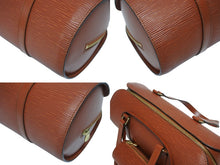 画像をギャラリービューアに読み込む, 極美品 LOUIS VUITTON ルイヴィトン スフロ ハンドバッグ M52223 エピ レザー ブラウン ゴールド金具 中古 4b010277
