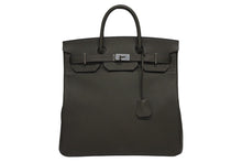 画像をギャラリービューアに読み込む, 新品同様 HERMES エルメス Haut a Courroies オータクロア40 ハンドバッグ トゴ ヴェールグリス シルバー金具 Z刻印 中古 4b010281