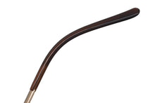 Load image into Gallery viewer, 極美品 CHANEL シャネル リムレス サングラス メガネ 4099 イタリア製 メタル ブラウン ゴールド金具 サイズ55◻︎16 中古 4b010291