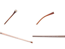 Load image into Gallery viewer, 極美品 CHANEL シャネル ココマーク リムレス サングラス 4002 イタリア製 メタル ブラウン ピンクゴールド金具 サイズ54◻︎19 中古 4b010293