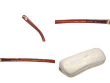 画像をギャラリービューアに読み込む, 極美品 CHANEL シャネル リムレス サングラス 4020 イタリア製 メタル グリーン ゴールド金具 サイズ61◻︎15 中古 4b010294