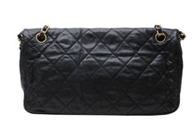 画像をギャラリービューアに読み込む, CHANEL シャネル マトラッセ チェーンアラウンド ショルダーバッグ 16番台 ココマーク カーフスキン ブラック ゴールド金具 美品 中古 4b010296