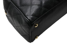 Load image into Gallery viewer, 極美品 CHANEL シャネル ハンドバッグ ミニボストンバッグ A20996 9番台 ココマーク キャビアスキン ブラック 中古 4b010297