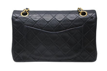 Load image into Gallery viewer, CHANEL シャネル マトラッセ23 Wフラップ Wチェーンショルダーバッグ 1番台 ラムスキン ココマーク ブラック 美品 中古 4b010298