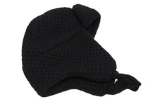 画像をギャラリービューアに読み込む, 新品未使用 CHANEL シャネル ココ ネージュ フライトキャップ パイロットキャップ ブラック 25年フェイクファー スウェード 中古 4b010303
