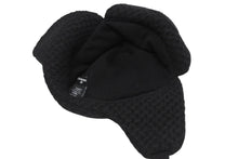 画像をギャラリービューアに読み込む, 新品未使用 CHANEL シャネル ココ ネージュ フライトキャップ パイロットキャップ ブラック 25年フェイクファー スウェード 中古 4b010303