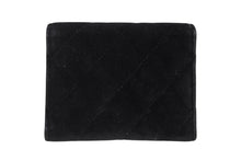 Load image into Gallery viewer, 極美品 CHANEL シャネル マトラッセ ココマーク コインケース ベロア レザー ラインストーン ブラック ゴールド金具 中古 4b010307