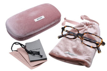 画像をギャラリービューアに読み込む, 新品同様 MIUMIU ミュウミュウ 伊達メガネ スクエア型 セルフレーム フルリム メタルロゴ 14L-08N ブラウン ゴールド金具 中古 4b010312