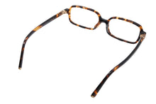 画像をギャラリービューアに読み込む, 新品同様 MIUMIU ミュウミュウ 伊達メガネ スクエア型 セルフレーム フルリム メタルロゴ 14L-08N ブラウン ゴールド金具 中古 4b010312