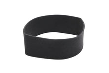 画像をギャラリービューアに読み込む, CHROME HEARTS クロムハーツ ラバー スクロールラベル バングル ブレスレット ブラック 良品 中古 4b010317