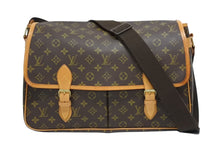 画像をギャラリービューアに読み込む, LOUIS VUITTON ルイ ヴィトン ジベシエールGM ショルダーバッグ M42249 モノグラム キャンバス ブラウン 美品 中古 4b010319