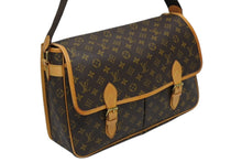 画像をギャラリービューアに読み込む, LOUIS VUITTON ルイ ヴィトン ジベシエールGM ショルダーバッグ M42249 モノグラム キャンバス ブラウン 美品 中古 4b010319