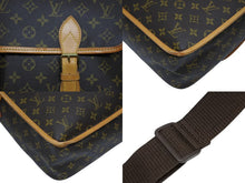 画像をギャラリービューアに読み込む, LOUIS VUITTON ルイ ヴィトン ジベシエールGM ショルダーバッグ M42249 モノグラム キャンバス ブラウン 美品 中古 4b010319