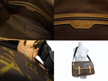 画像をギャラリービューアに読み込む, LOUIS VUITTON ルイ ヴィトン ジベシエールGM ショルダーバッグ M42249 モノグラム キャンバス ブラウン 美品 中古 4b010319