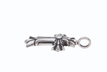 画像をギャラリービューアに読み込む, 新品未使用 CHROME HEARTS クロムハーツ ダブルCHクロス ペンダントトップ チャーム XS 重量約4.9g 2011/.925刻印 シルバー925 中古 4b010329