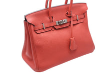 画像をギャラリービューアに読み込む, 極美品 HERMES SPO エルメス バーキン25 ハンドバッグ A刻印 トゴ ピンクシルバー金具 中古 4b010331