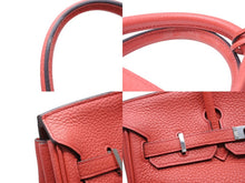 画像をギャラリービューアに読み込む, 極美品 HERMES SPO エルメス バーキン25 ハンドバッグ A刻印 トゴ ピンクシルバー金具 中古 4b010331