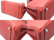 画像をギャラリービューアに読み込む, 極美品 HERMES SPO エルメス バーキン25 ハンドバッグ A刻印 トゴ ピンクシルバー金具 中古 4b010331