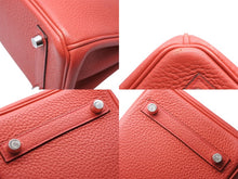 画像をギャラリービューアに読み込む, 極美品 HERMES SPO エルメス バーキン25 ハンドバッグ A刻印 トゴ ピンクシルバー金具 中古 4b010331