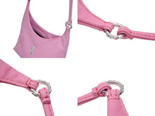 画像をギャラリービューアに読み込む, 新品未使用 CHROME HEARTS クロムハーツ ショルダーバッグ LAS VEGAS LIMITED ラスベガス限定 VIV ダガー ピンク 中古 4b010353