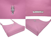 画像をギャラリービューアに読み込む, 新品未使用 CHROME HEARTS クロムハーツ ショルダーバッグ LAS VEGAS LIMITED ラスベガス限定 VIV ダガー ピンク 中古 4b010353