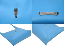 画像をギャラリービューアに読み込む, 新品未使用 CHROME HEARTS クロムハーツ ショルダーバッグ LAS VEGAS LIMITED ラスベガス限定 VIV ダガー ブルー 中古 4b010354