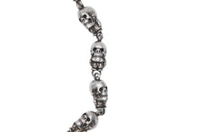 画像をギャラリービューアに読み込む, 極美品 CHROME HEARTS クロムハーツ FOTI DLFN SMALL 2クリップフォティデルフィーノスモール 18ボール ウォレットチェーン 210g シルバー925 中古 4b010356