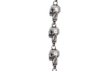 画像をギャラリービューアに読み込む, 極美品 CHROME HEARTS クロムハーツ FOTI DLFN SMALL 2クリップフォティデルフィーノスモール 18ボール ウォレットチェーン 210g シルバー925 中古 4b010356