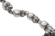 画像をギャラリービューアに読み込む, 極美品 CHROME HEARTS クロムハーツ FOTI DLFN SMALL 2クリップフォティデルフィーノスモール 18ボール ウォレットチェーン 210g シルバー925 中古 4b010356