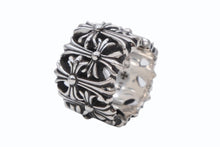 画像をギャラリービューアに読み込む, 極美品 CHROME HEARTS クロムハーツ セメタリークロス リング 指輪 重量約35.7g サイズ12.5号 2003/.925刻印 シルバ−925 中古 4b010358
