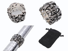 画像をギャラリービューアに読み込む, 極美品 CHROME HEARTS クロムハーツ セメタリークロス リング 指輪 重量約35.7g サイズ12.5号 2003/.925刻印 シルバ−925 中古 4b010358