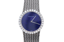 画像をギャラリービューアに読み込む, 極美品 AUDEMARS PIGUET オーデマピゲ ラウンド 腕時計 ラピスラズリ文字盤 重量約64.5g 手巻き 中古 4b010359