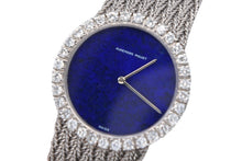 画像をギャラリービューアに読み込む, 極美品 AUDEMARS PIGUET オーデマピゲ ラウンド 腕時計 ラピスラズリ文字盤 重量約64.5g 手巻き 中古 4b010359